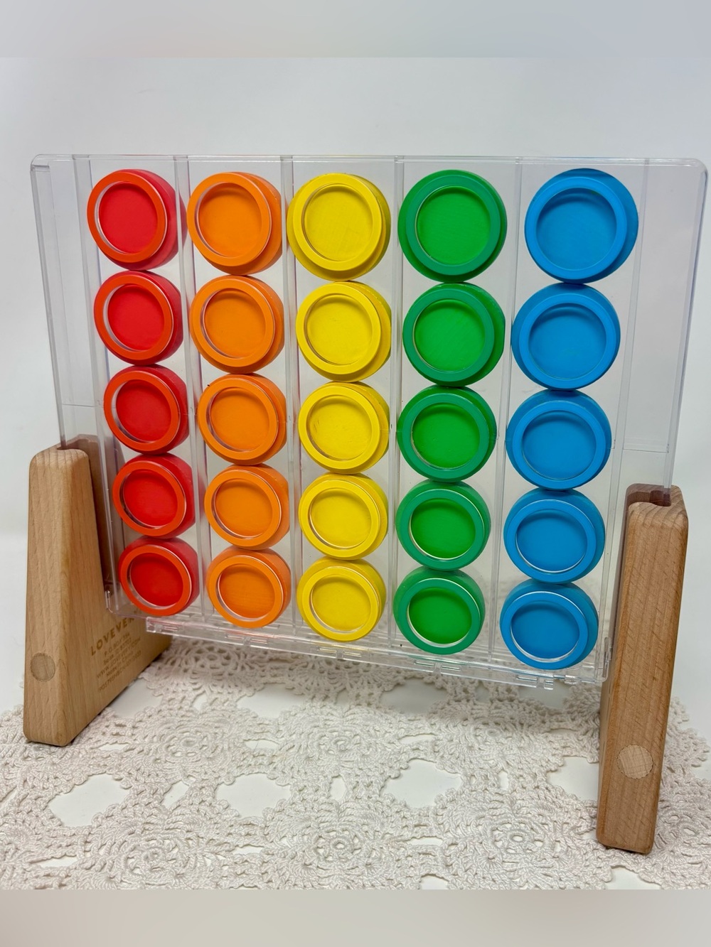 LOVEVERY Drop & Match Dot Catcher Montessori Learning Toy The Helper Play Kit